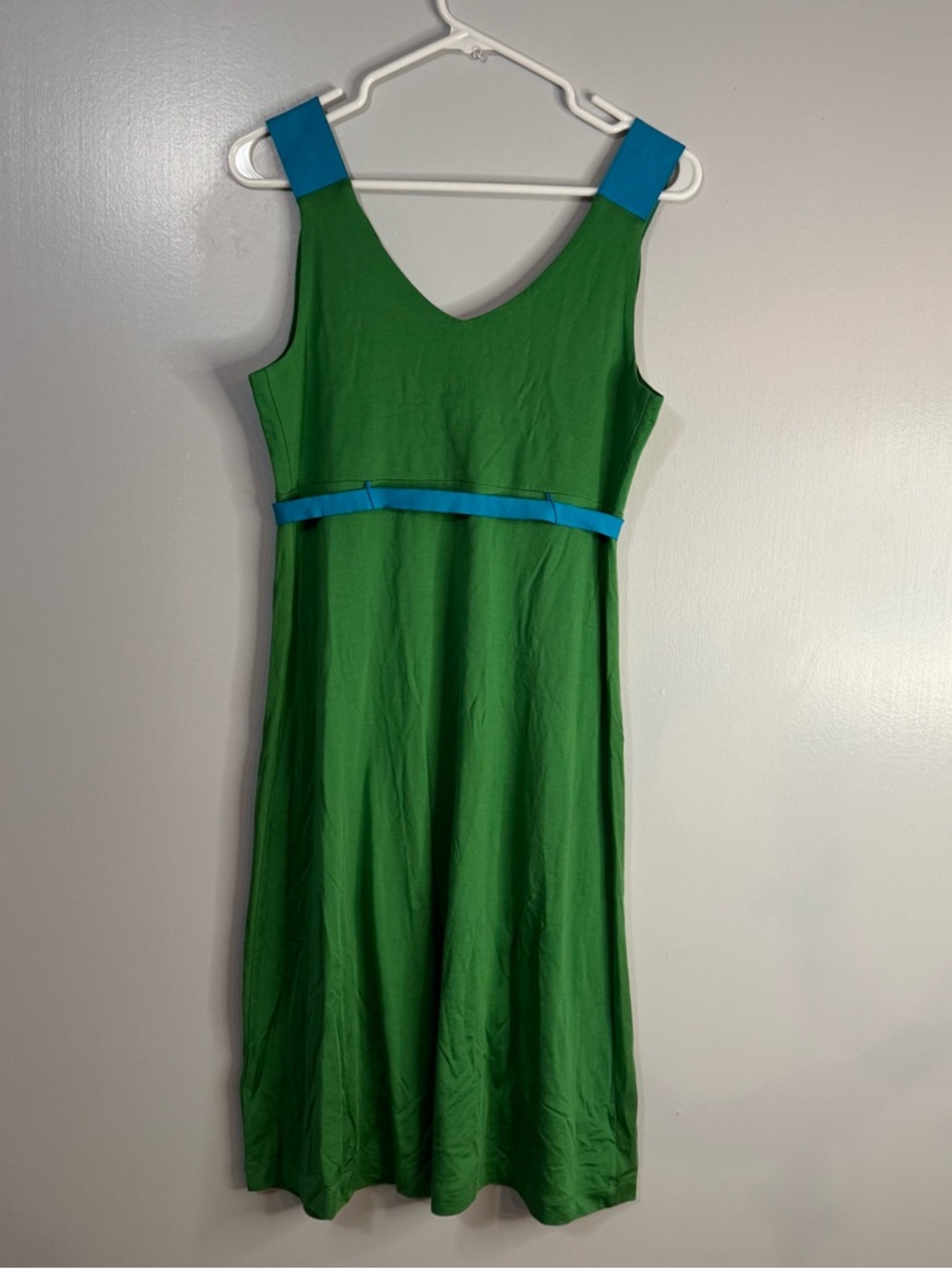 Boden Green Sleeveless Summer Dress Size 10 - Picture 2 of 10